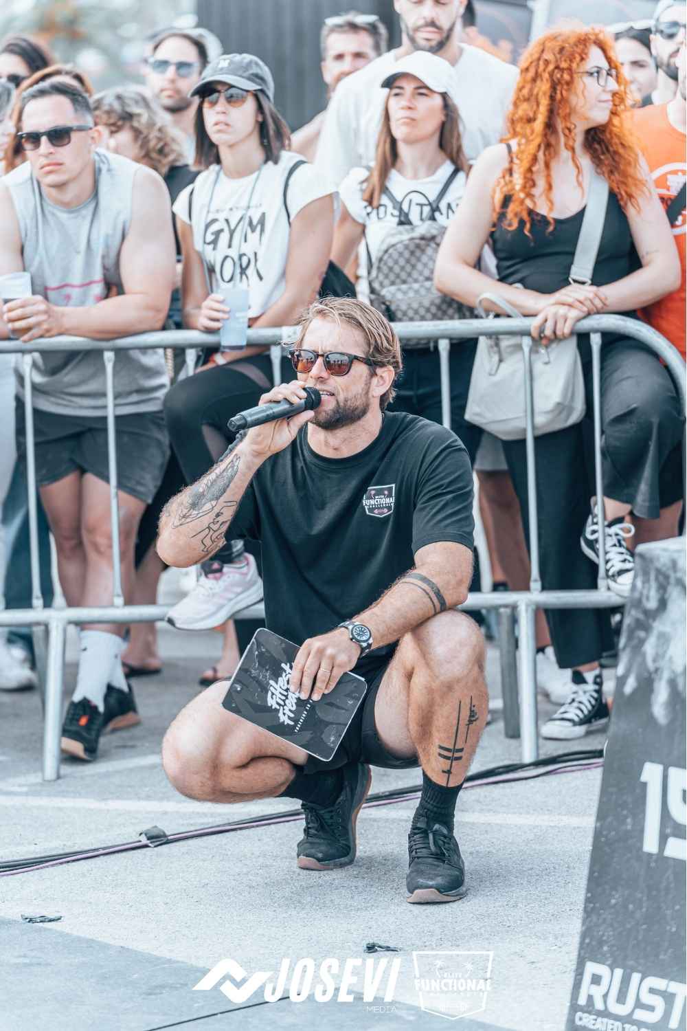 Event Photographer Crossfit Championship presentation